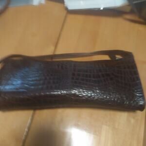 Brown Embossed Shoulder bag